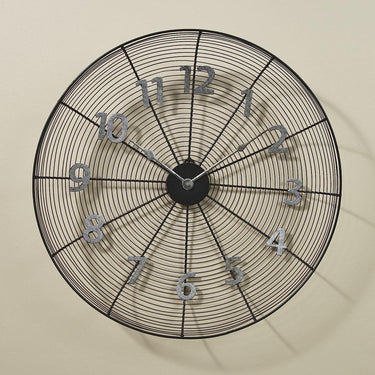Wire Fan Cover Clock - Park Designs - The Fox Decor